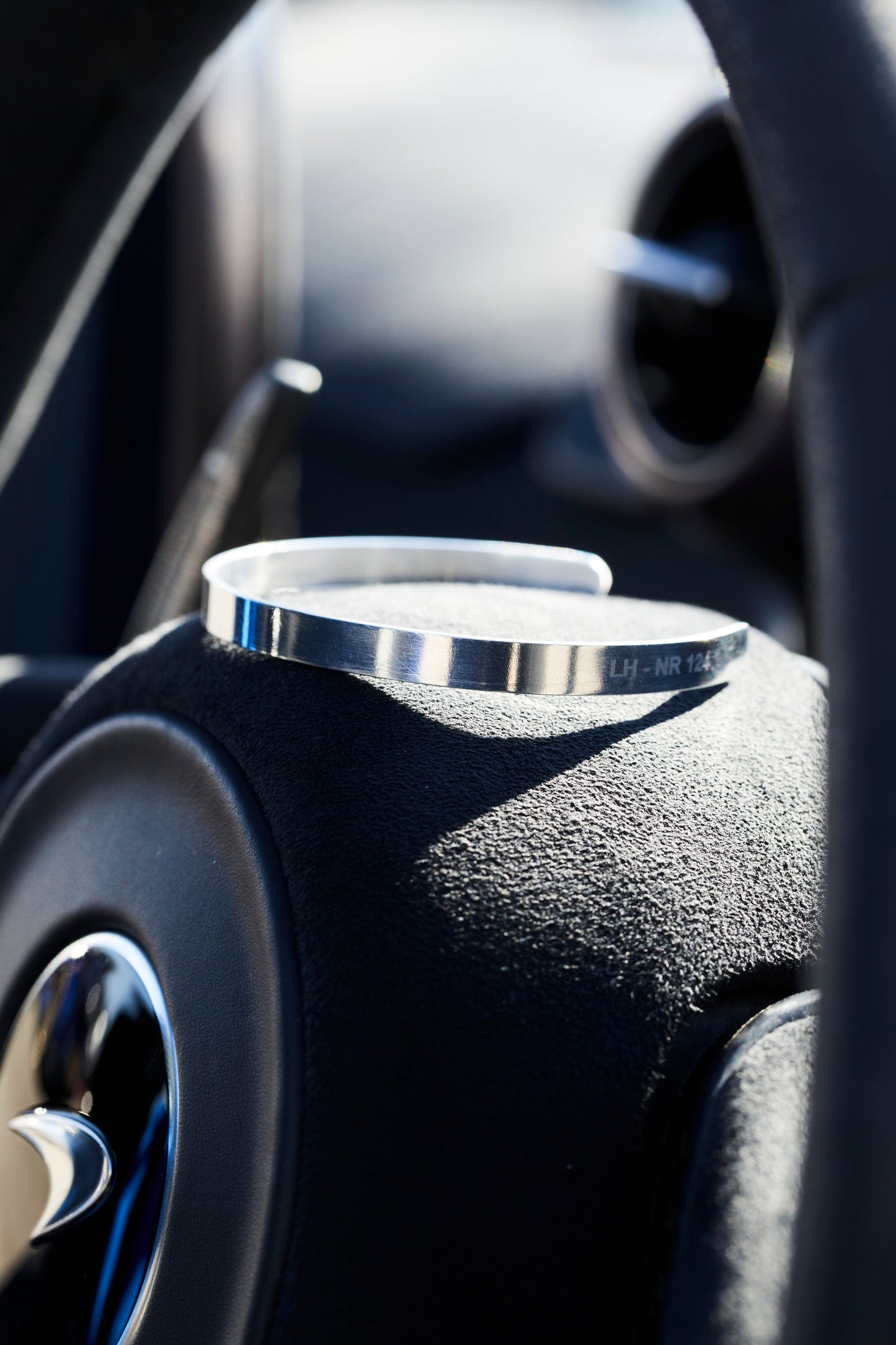 Ress Original Drivers Cuff made entirely from the 2016 Mercedes W07 Formula One Car
