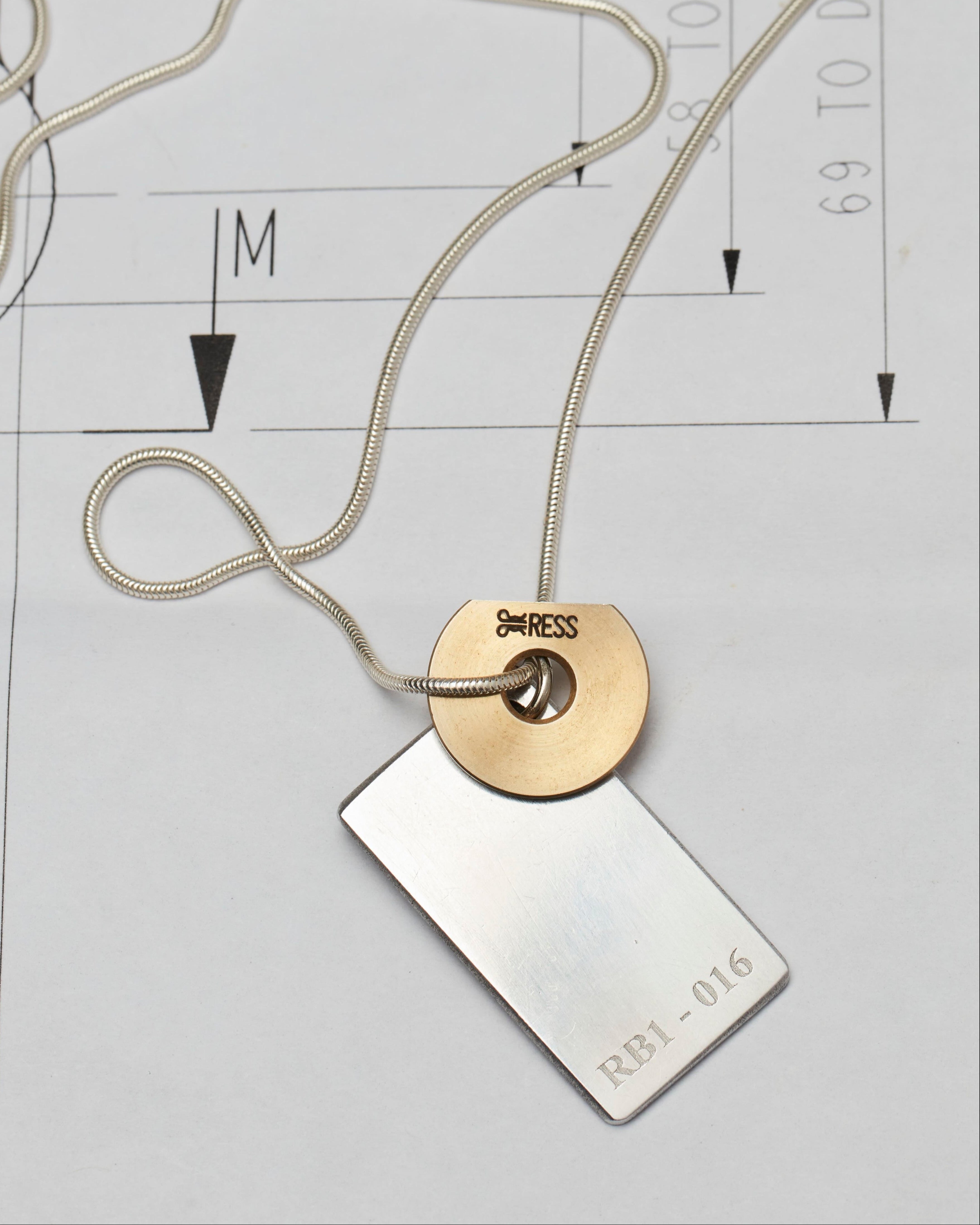2005 V10 Engine - Driver’s Tag Necklace